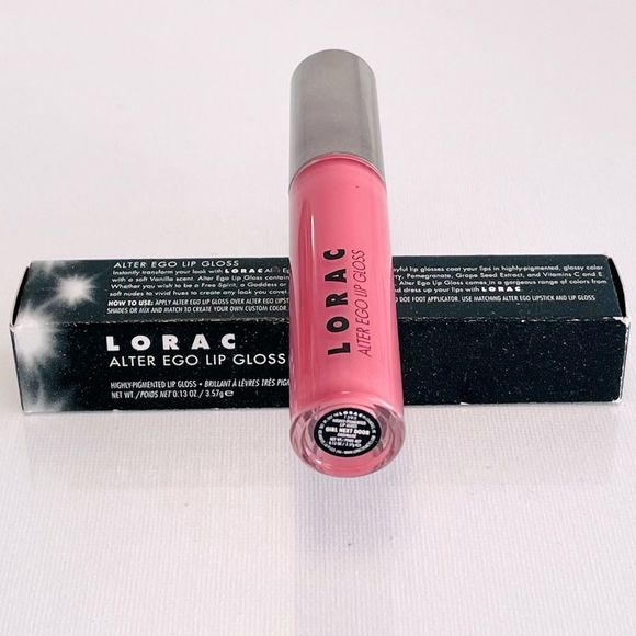 LORAC Los Angeles Alter Ego Lip Gloss Lipcolor in GIRL NEXT DOOR Color - Picture 4 of 5